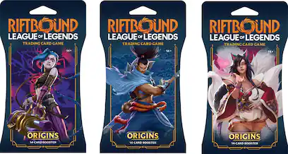 League of Legends Trading Card Game: Origins Sleeved Booster Pack