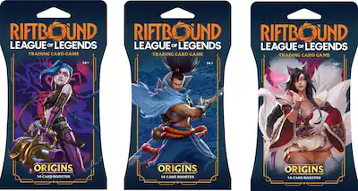Riftbound League of Legends Trading Card Game: Origins Sleeved Booster Pack Styles May Vary RB-01SB01-EN - Best Buy Riftbound League of Legends Trading Card Game: Origins Sleeved Booster Pack Styles May Vary RB-01SB01-EN - Best Buy
