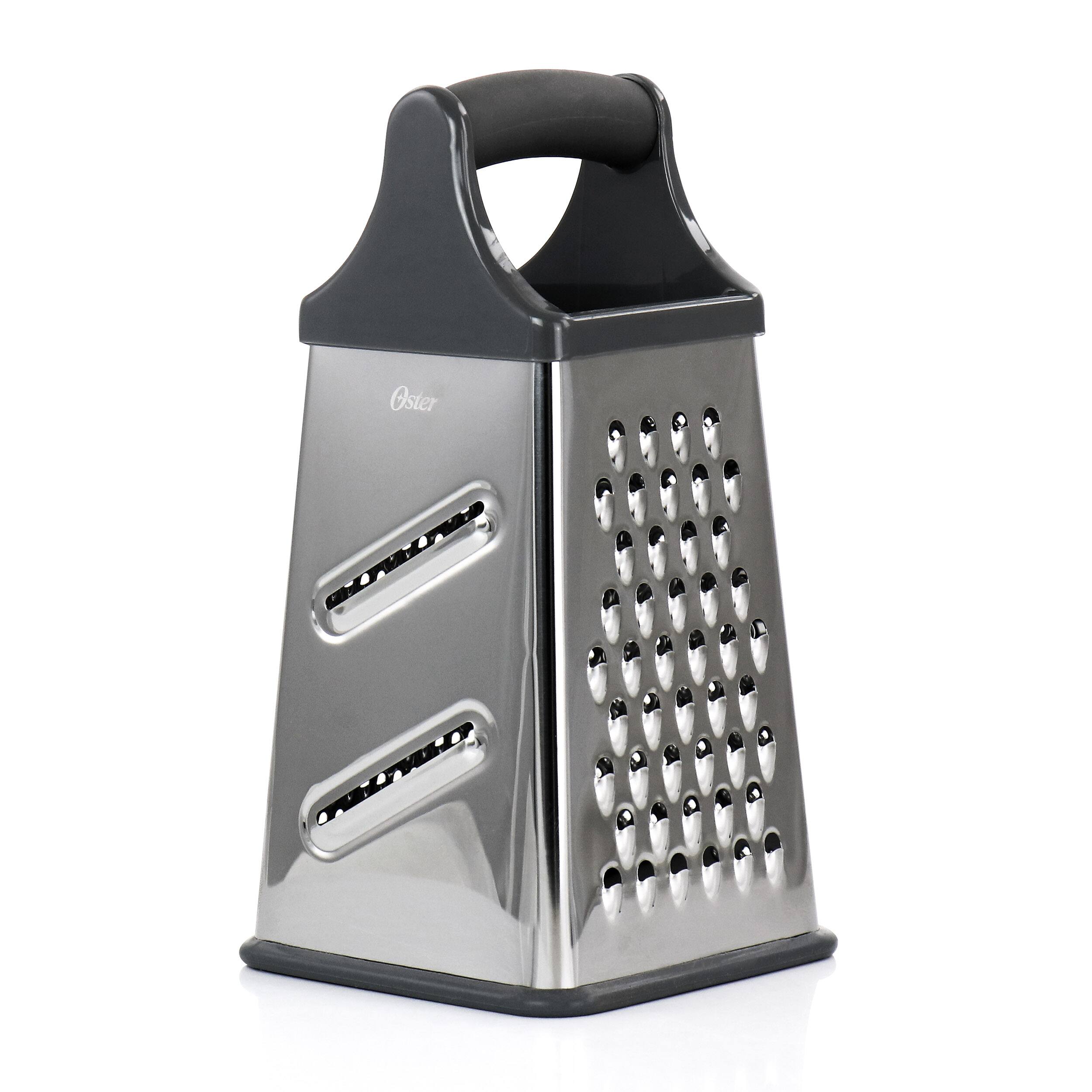 Alt View 1. Oster - Oster Stainless Steel Four Sided Box Grater - Silver.
