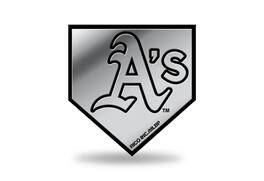 Rico Industries - Oakland A's Baseball Athletics Logo Molded Self-Adhesive Auto Emblem - Multi