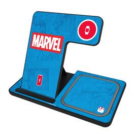 Keyscaper - Marvel Logo 3 in 1 Charging Station - Marvel