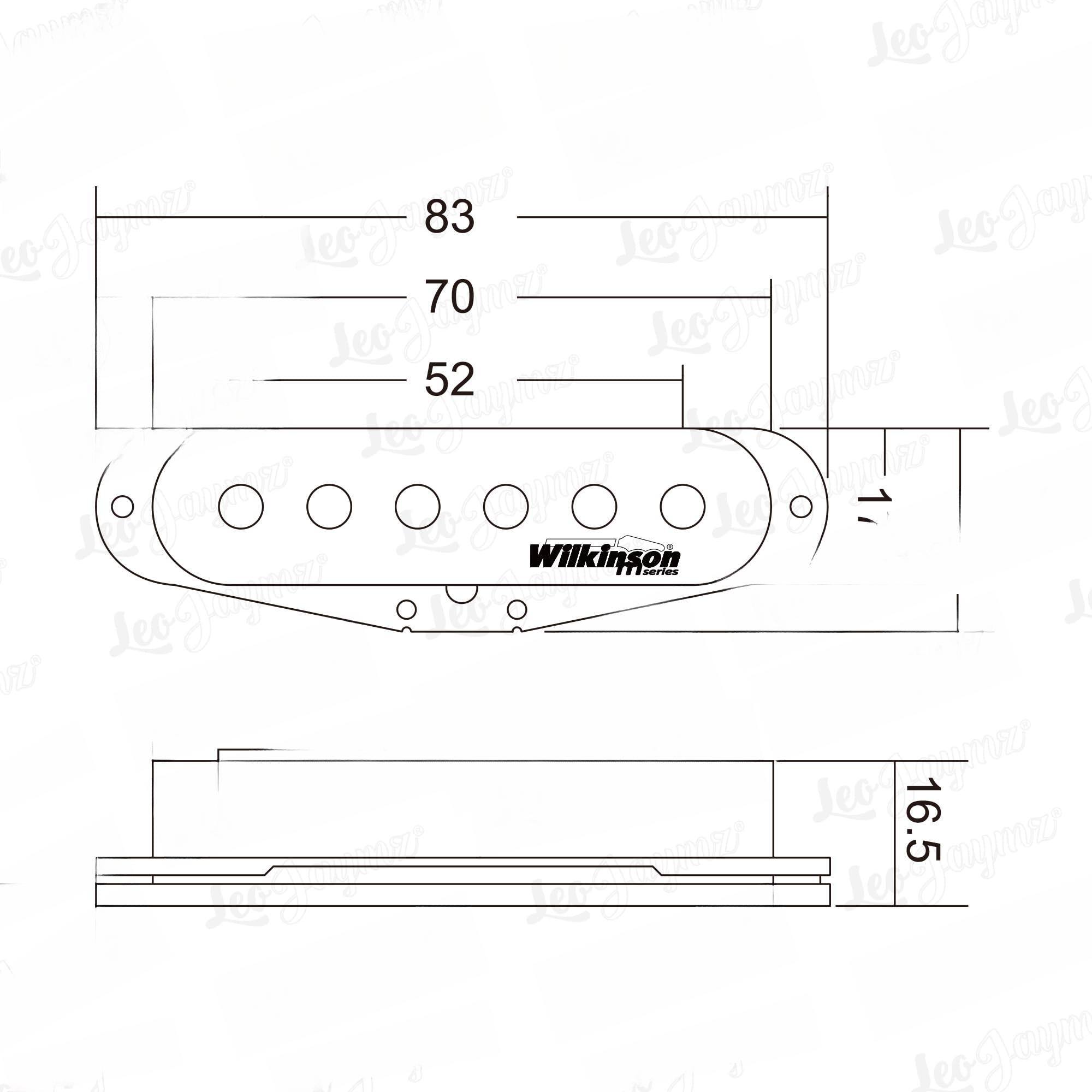 Sure, here is the corrected and grouped text from the image:

- Wilkinson series
- 83
- 70
- 52
- 16.5