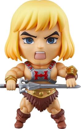 Good Smile Company - Masters of the Universe Revelation 4 Inch Nendoroid Action Figure | He-Man - Brown