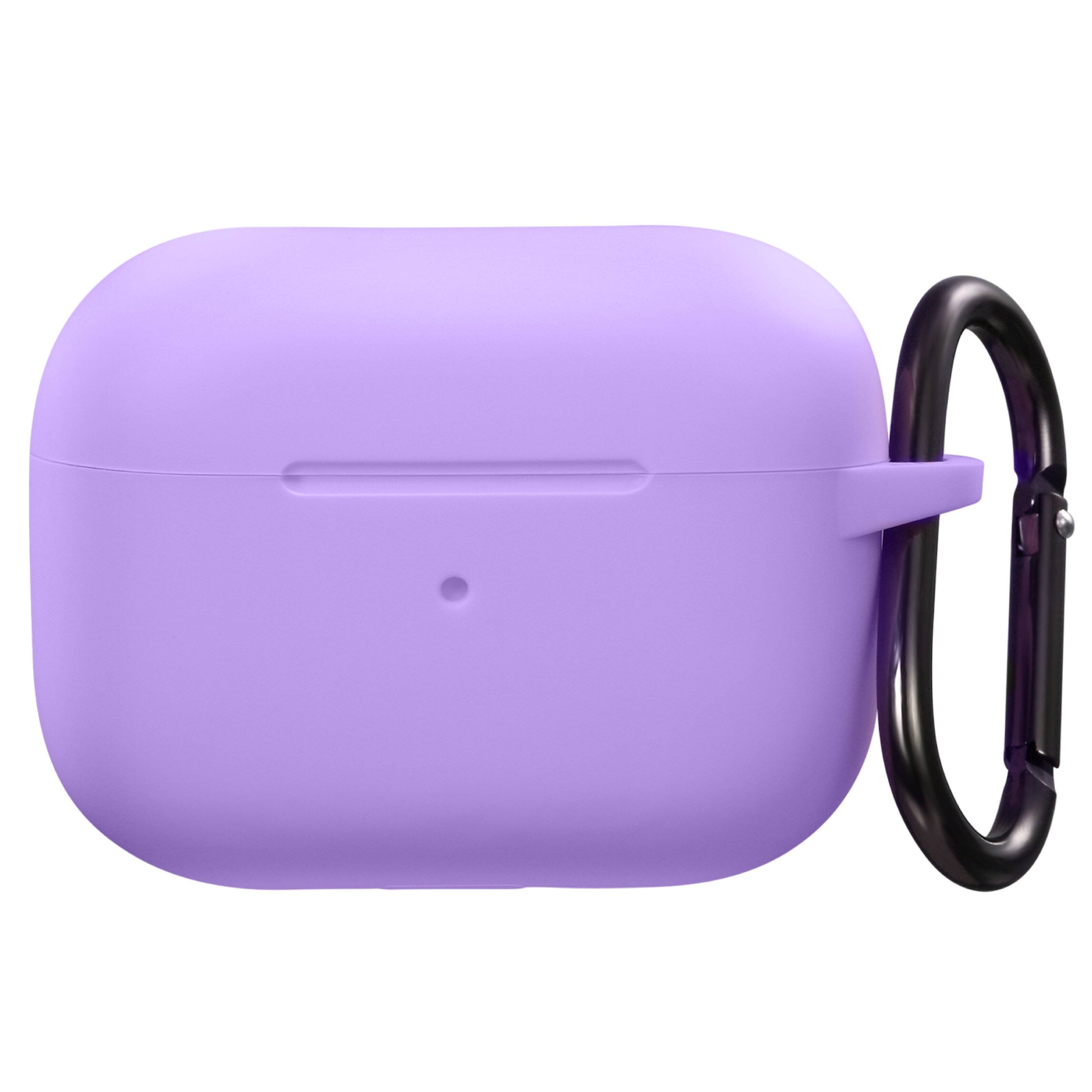 Vena - Silicone Case for Apple AirPods Pro 2 Case, Protective Cover Compatible with MagSafe AirPods Pro 2nd Generation - Purple