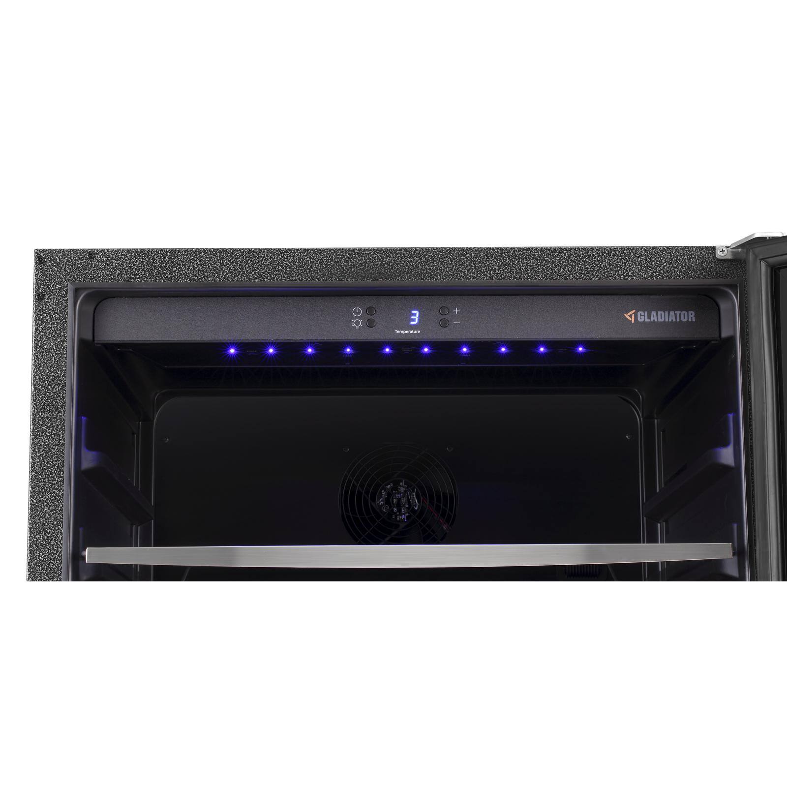 Alt View 11. Gladiator - Portable Beverage Cooler - Silver Tread.