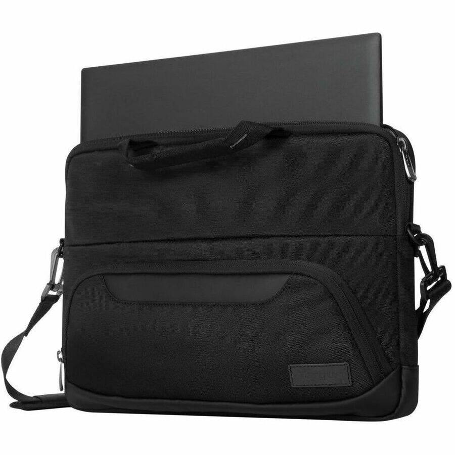 Alt View 3. Targus - Targus TBS579GL Notebook Case - For Notebook, Chromebook - Black - Water Resistant - 14" Maximum Screen Size Supported - Black.