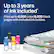 Up to 3 years of ink included*
Print up to 8,000 color/6,000 black pages with included ink bottles.
Based on 200 pages per month. Packaging may differ.