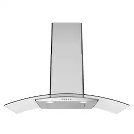 Streamline - 36 inches - Externally Vented - Wall Range Hood - Brushed Stainless Steel