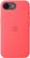 Alt View 2. Apple - iPhone 17e Silicone Case with MagSafe - Bright Guava.