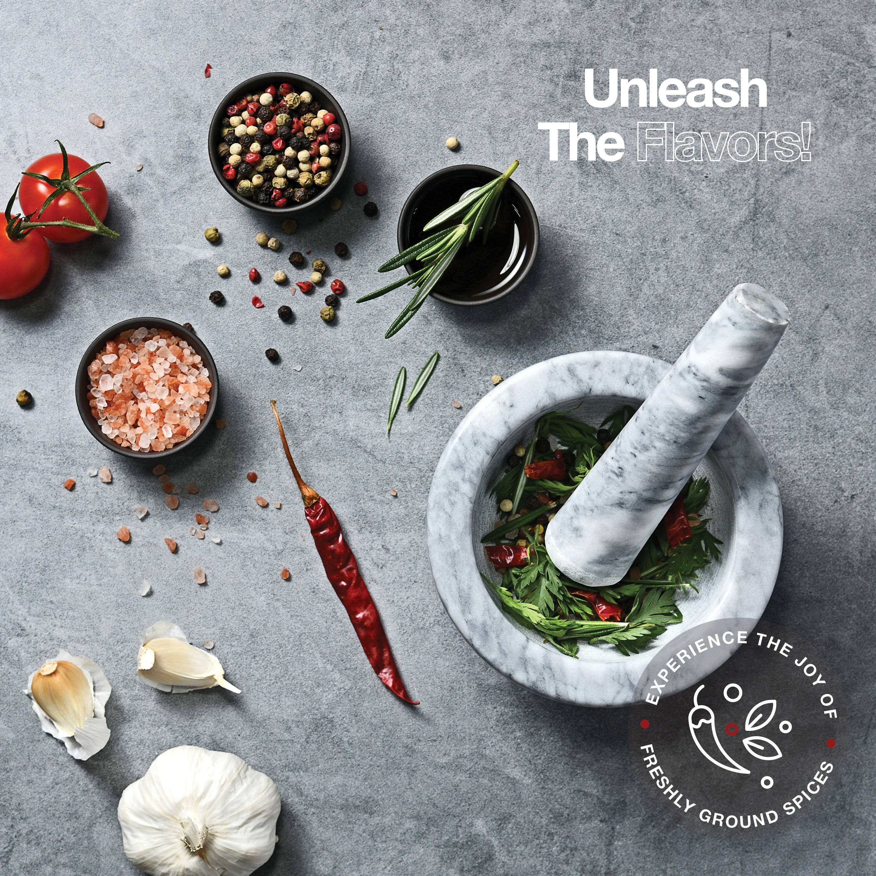 Unleash The Flavors!

Experience the joy of freshly ground spices