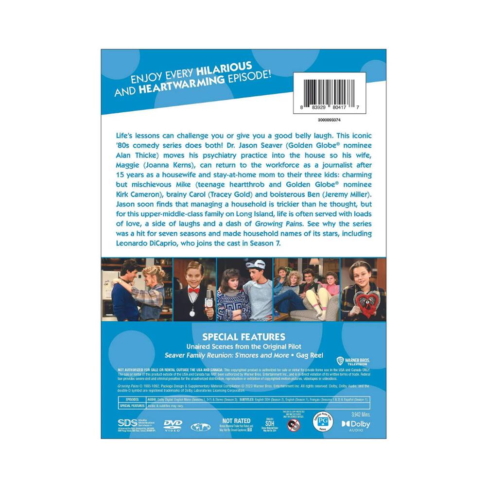 Left. Growing Pains: The Complete Series (Box Set) [DVD].