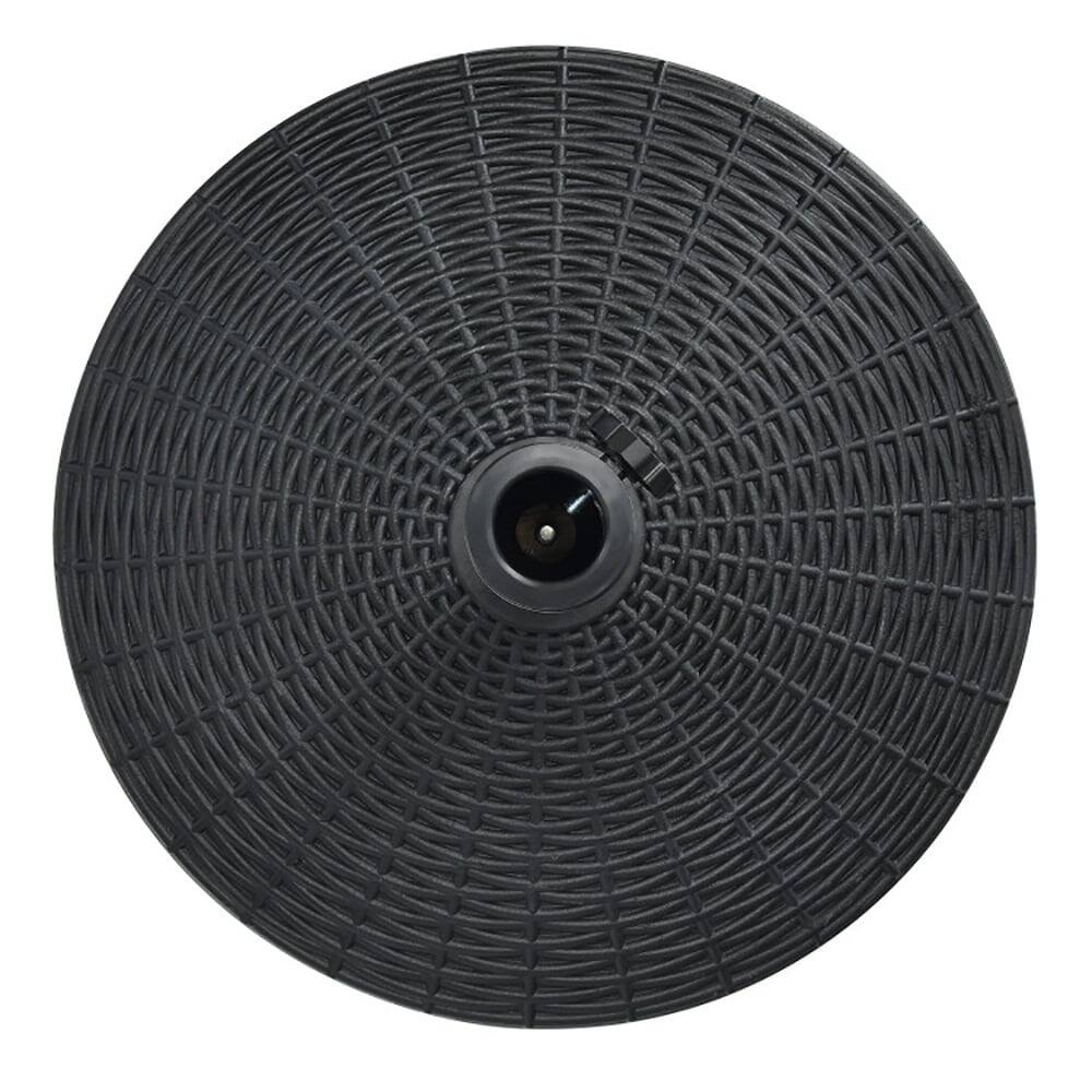 Alt View 4. Kadyn - Outdoor Umbrella Base49 LBS Patio Resin Umbrella Base Stand for Outdoor Black - Black.