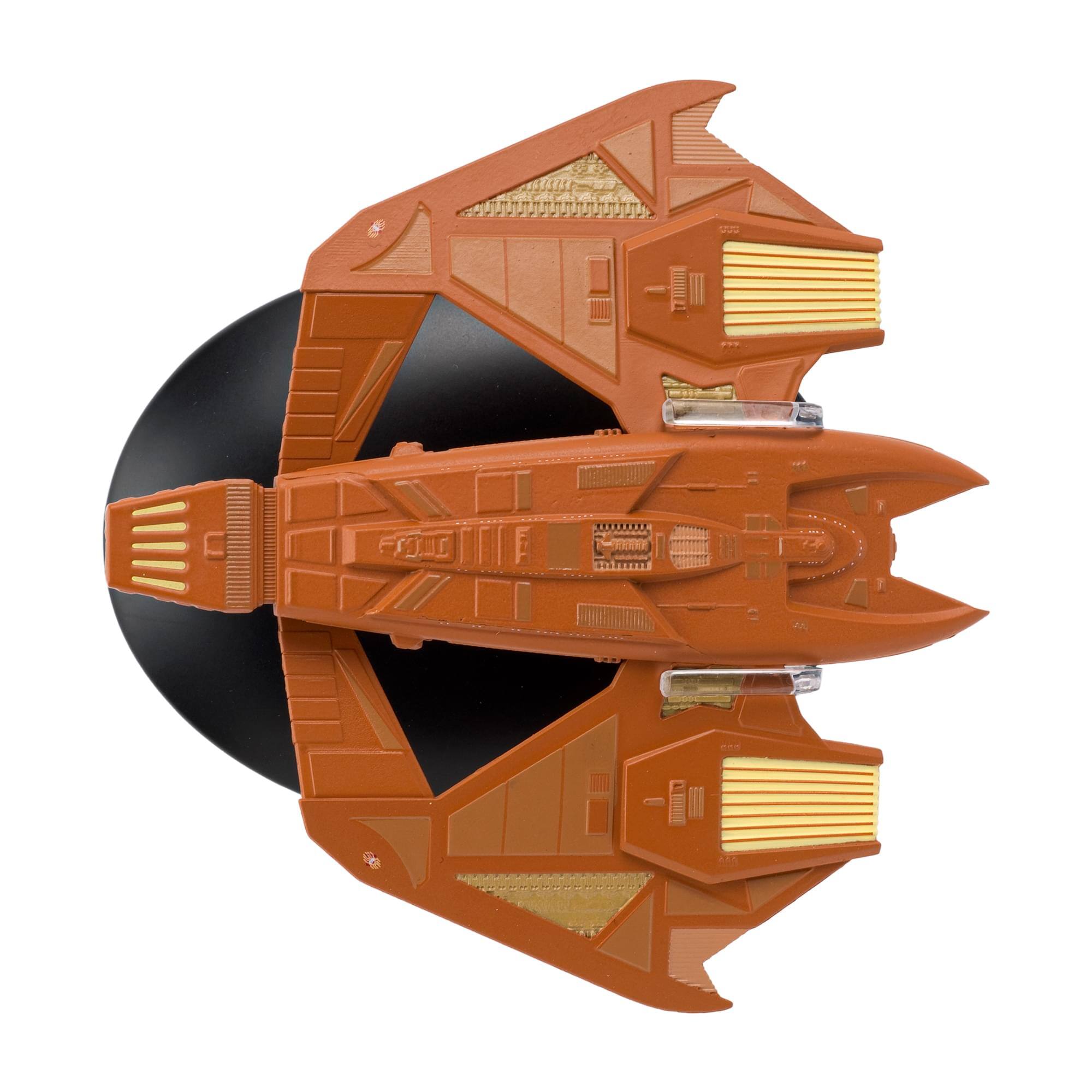 Alt View 4. Eaglemoss - Eaglemoss Star Trek Ship Replica | Vidiian Warship - Brown.