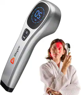LifePro - BioLux Red Light Therapy Device - Portable Infrared & Near Infrared Light Therapy for Body, Face, Joints & Pets