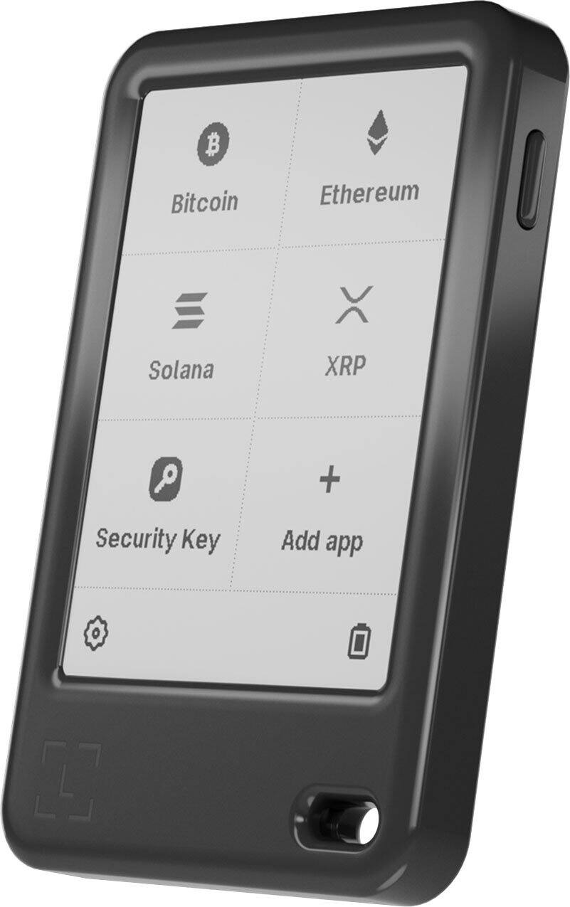 Bitcoin  
Ethereum  
Solana  
XRP  
Security Key  
Add app