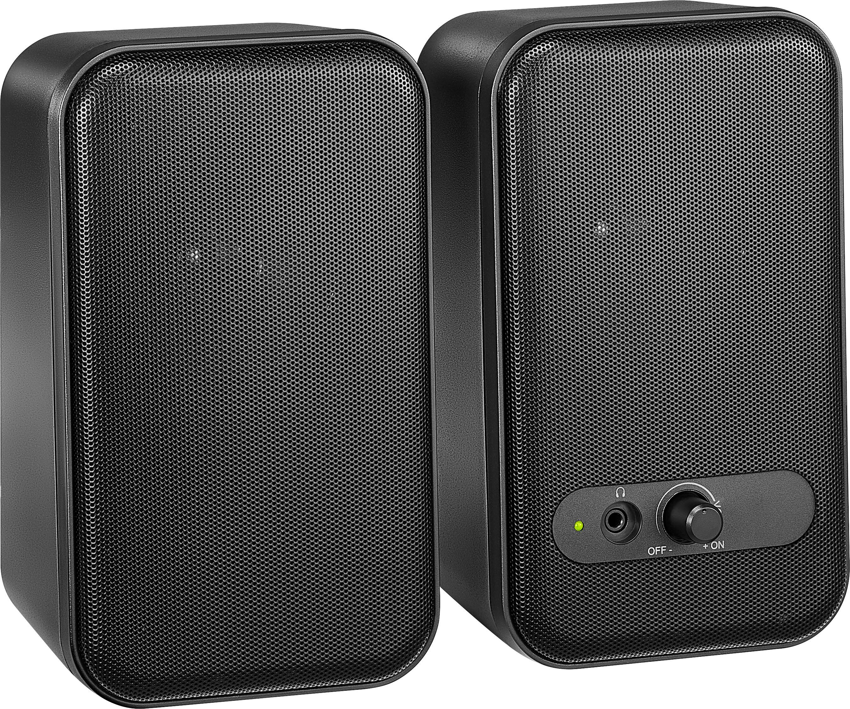 Alt View 13. Insignia™ - 2.0 Computer Speakers (2-Piece) - Black.