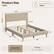 Product Size: 60.5" x 81" x 39.1"-41.7", Full Size: 54.5" x 76" x 39.1"-41.7", Recommended Load: 1100lbs, 60.5", 2.4", 10"-12.5", 11.4", 5.1", 81"