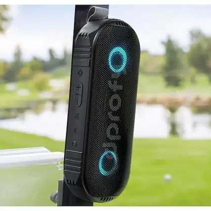 Front. Pacoar Cade - Light Play 2 Rounds Magnetic Golf Stereo Sound Portable Pro Wireless Waterproof With Rich Bass Accessories Gifts (with - Black.