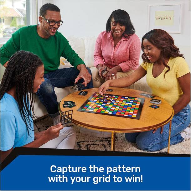 Capture the pattern with your grid to win!