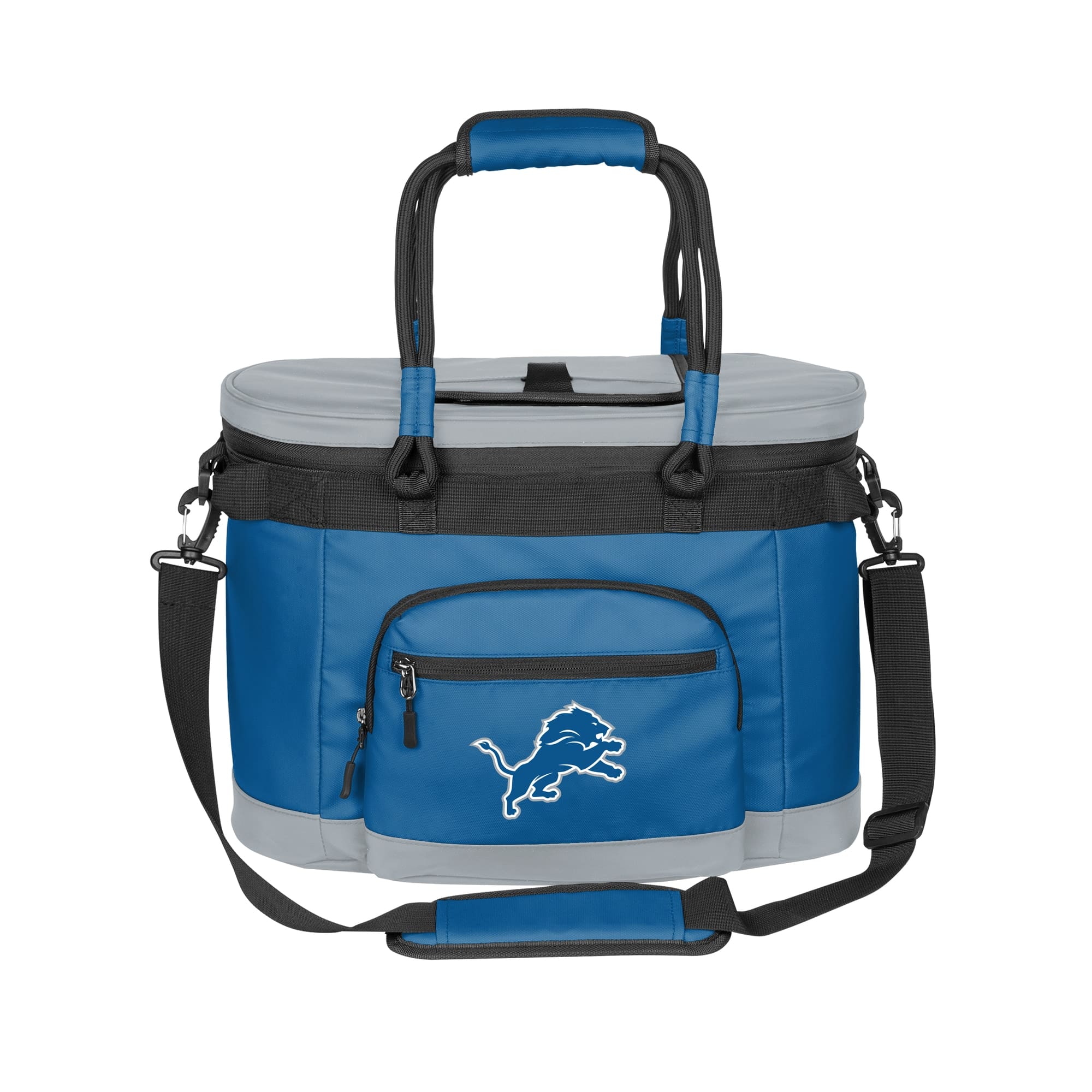 Logo Brands - Detroit Lions 35 Can Flex Cooler - Cobalt