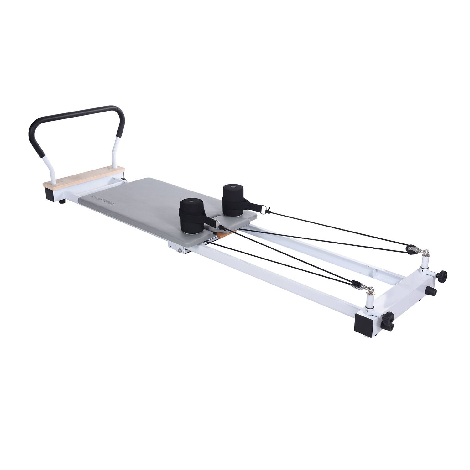 Front. Stamina Products - Stamina AeroPilates Precision Series Reformer Resistance Pilates Workout Board - White.