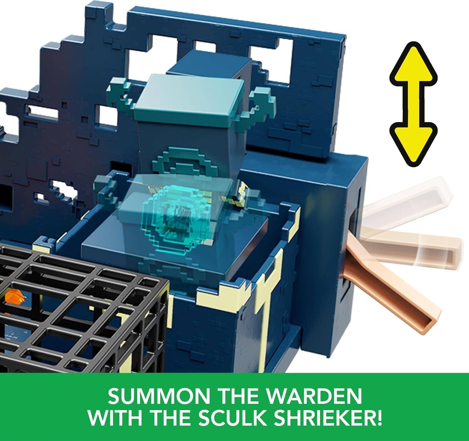 Mattel Minecraft Rise of the Warden Playset Collectibles