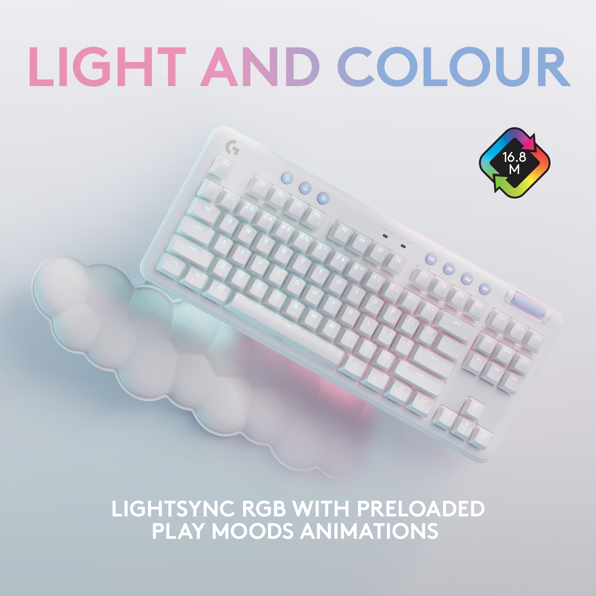 Logitech G715 Aurora Collection US配列（Logitech G715 Aurora