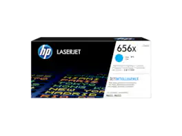 HP - 656X High Yield Cyan Original LaserJet Toner Cartridge, ~22,000 pages, CF461X