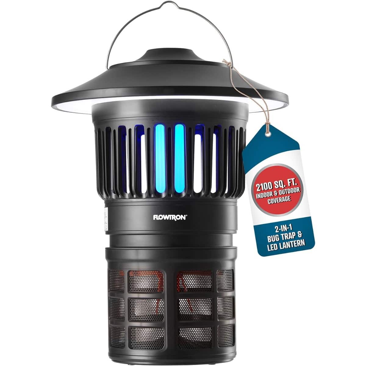 Bug Trap Lantern – 3 Modes, UV Light, USB-C, Rechargeable, Indoor & Outdoor