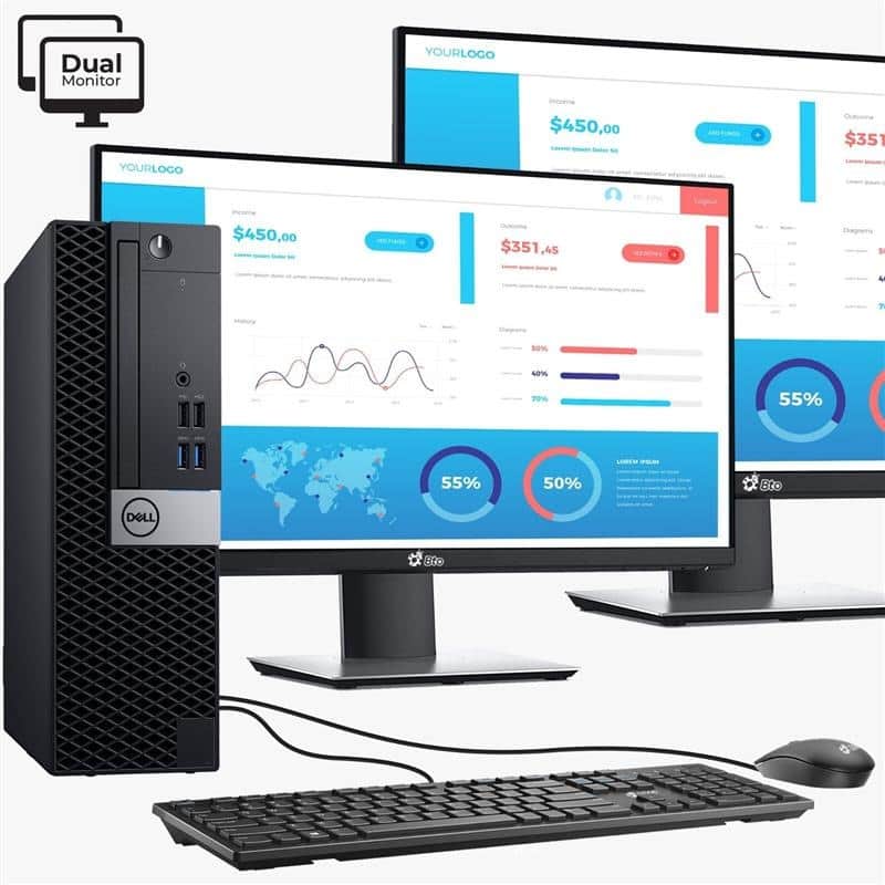 Dell Refurbished Excellent OptiPlex 5040 SFF Desktop PC | Intel i5