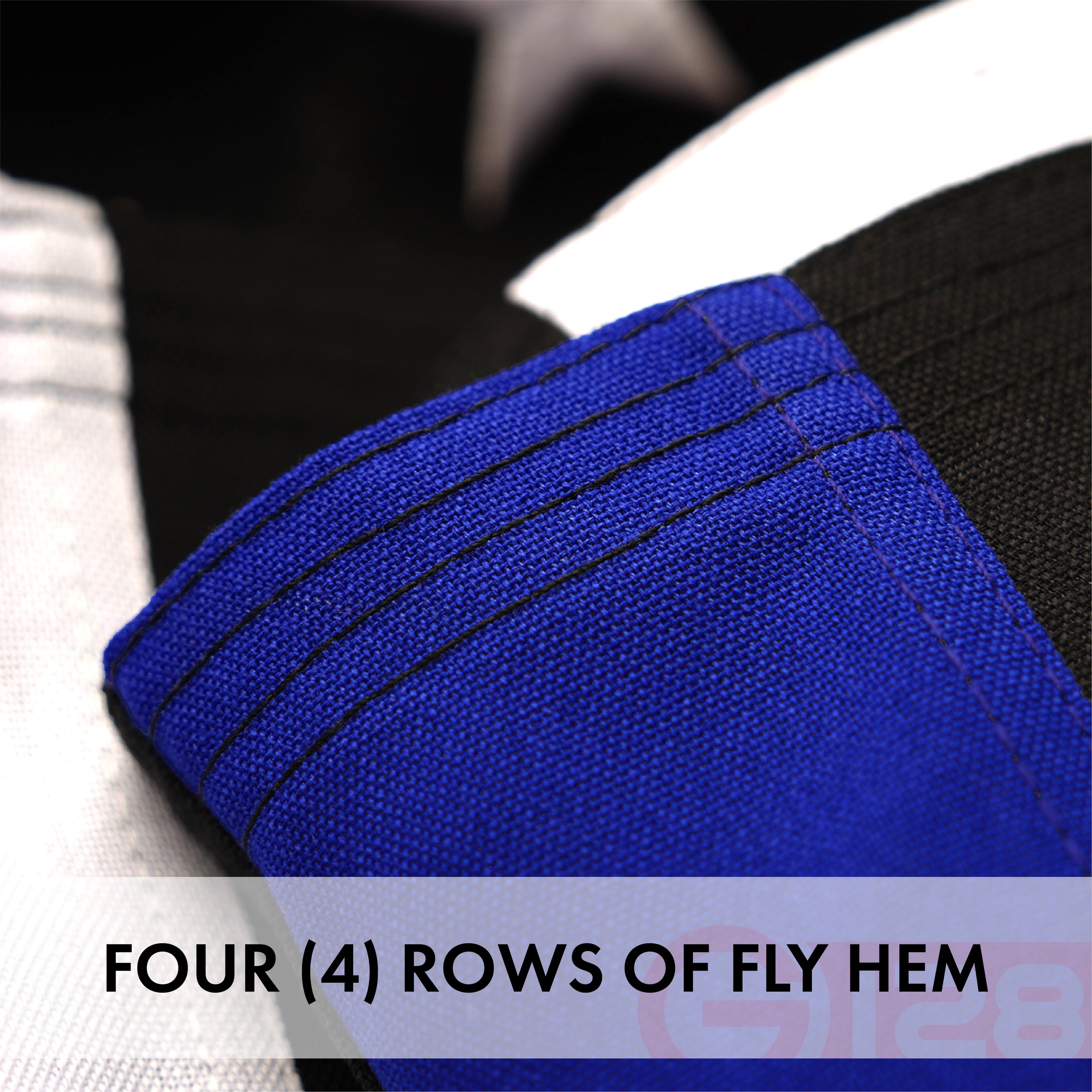 FOUR (4) ROWS OF FLY HEM