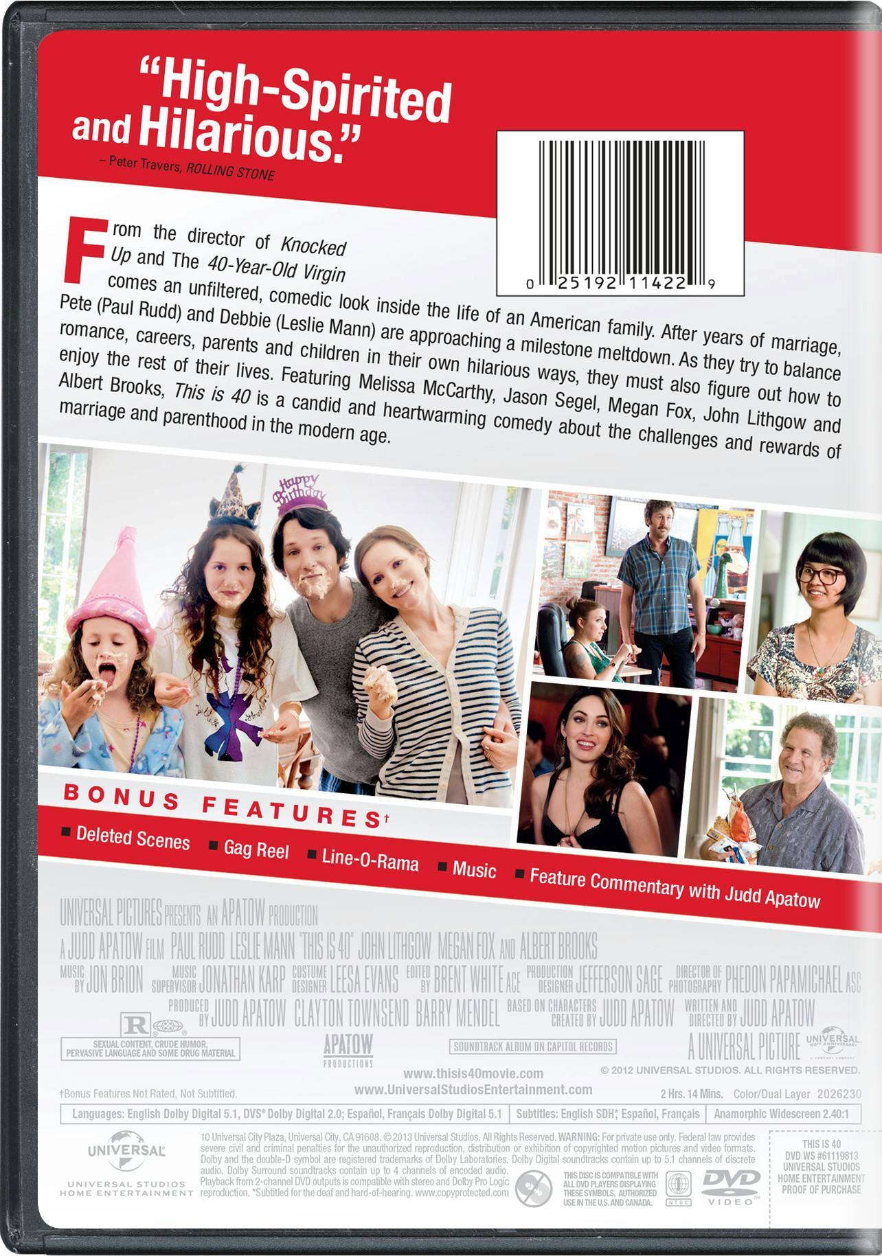 Angle. This Is 40 [DVD].