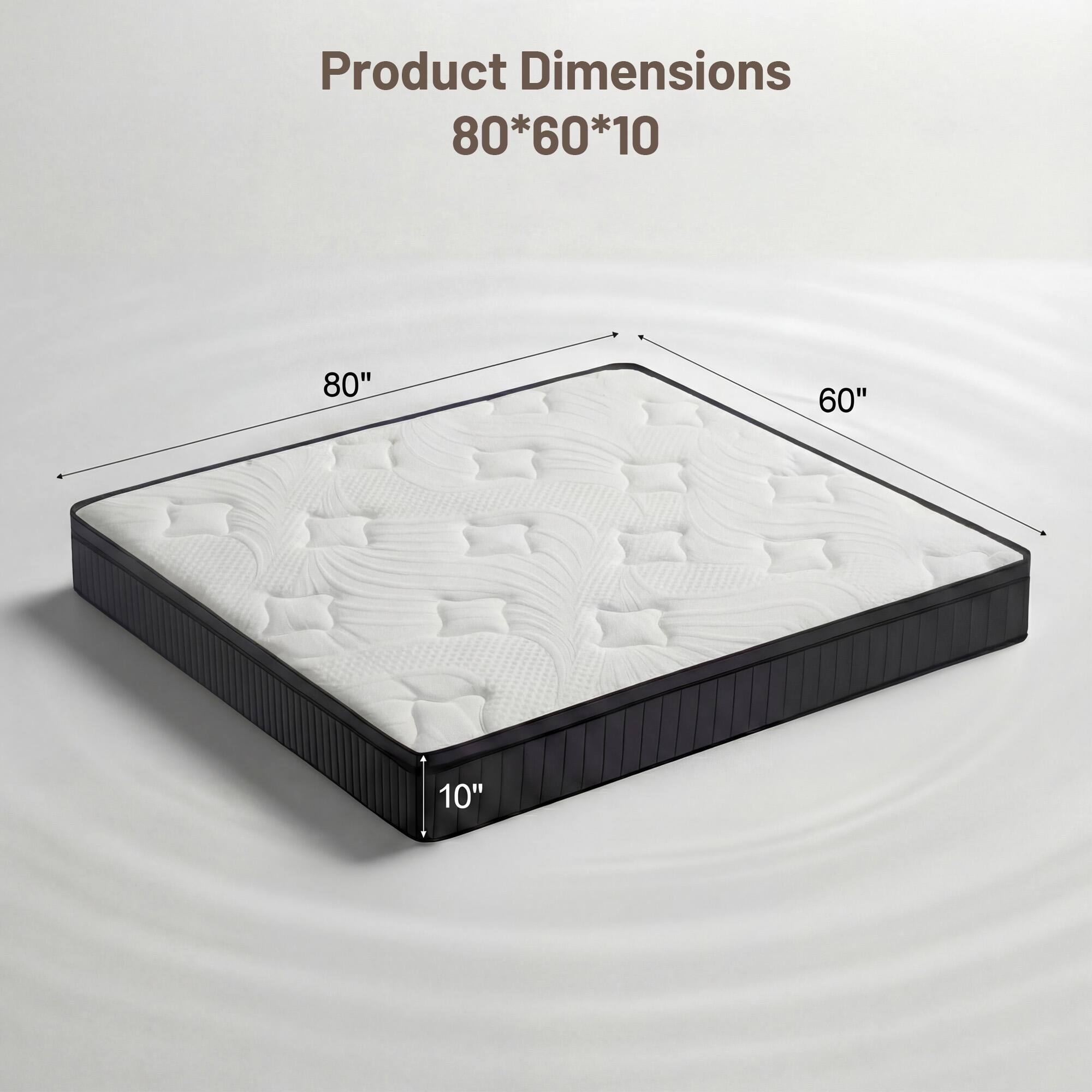 Product Dimensions 80*60*10

80"
60"
10"