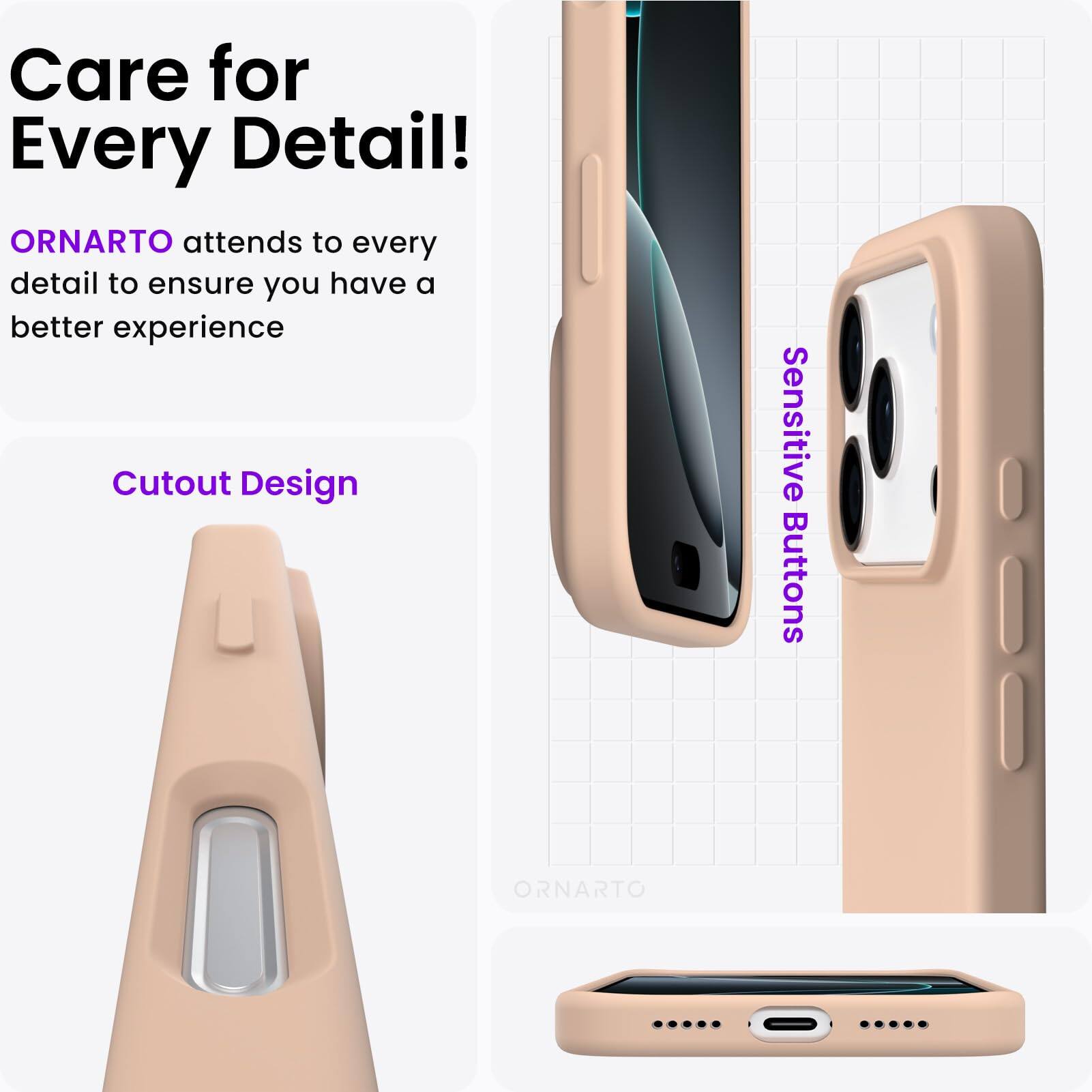 Care for Every Detail!

ORNARTO attends to every detail to ensure you have a better experience

Cutout Design

Sensitive Buttons