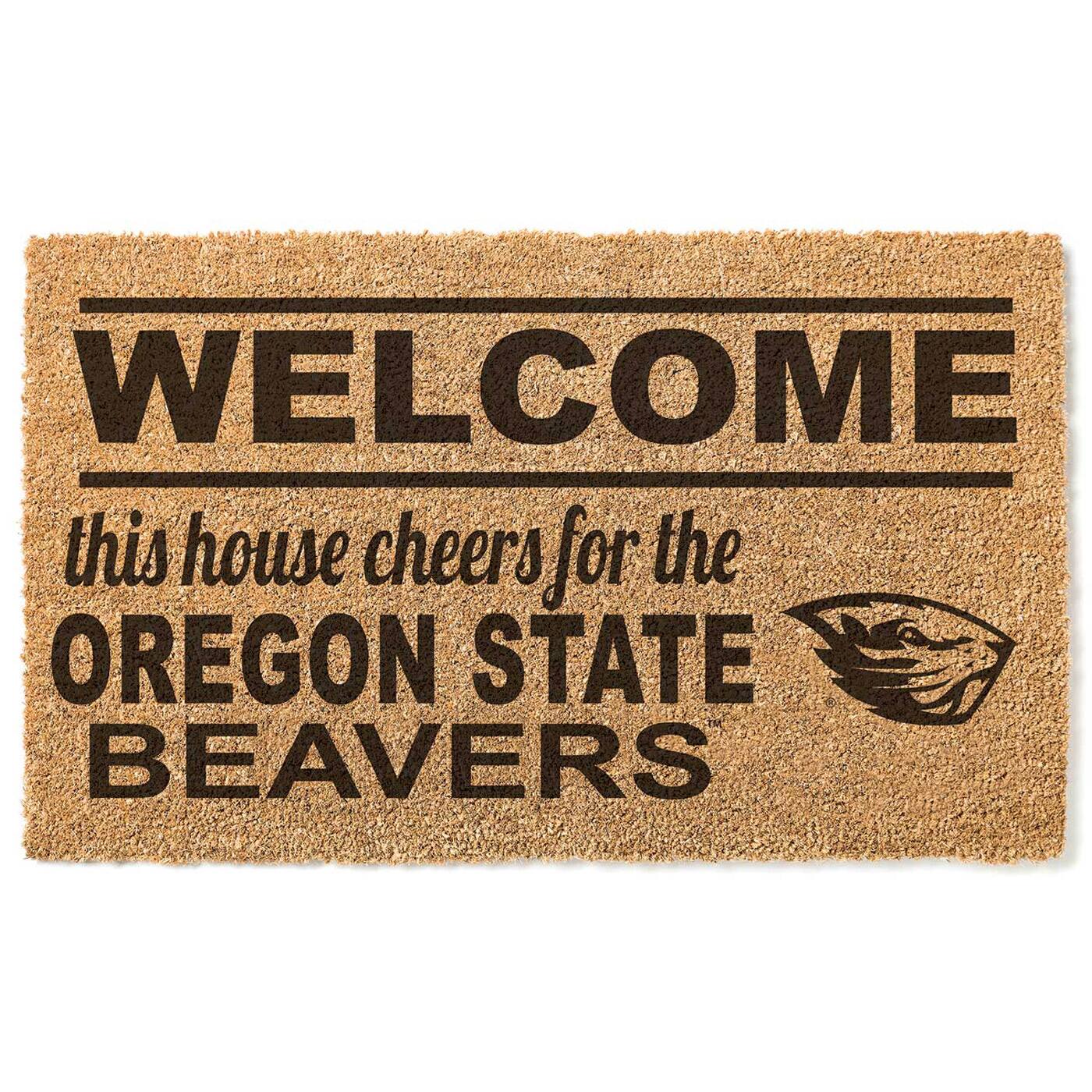 Oregon State Beavers 18" x 30" Welcome Doormat