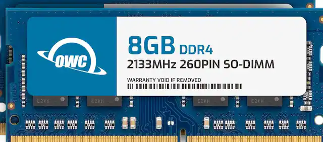 B DDR4
8GB DDR4 2133MHz 260PIN SO-DIMM
WARRANTY VOID IF REMOVED