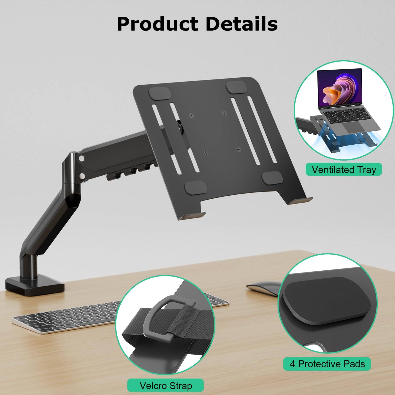 Product Details

- Ventilated Tray
- 4 Protective Pads
- Velcro Strap