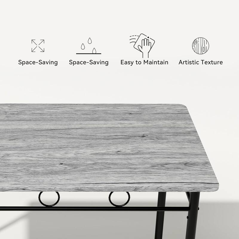 Space-Saving  
Space-Saving  
Easy to Maintain  
Artistic Texture