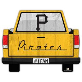 Fan Creations - Pittsburgh Pirates 12'' x 12'' Truck Back D-cor - Multicolor