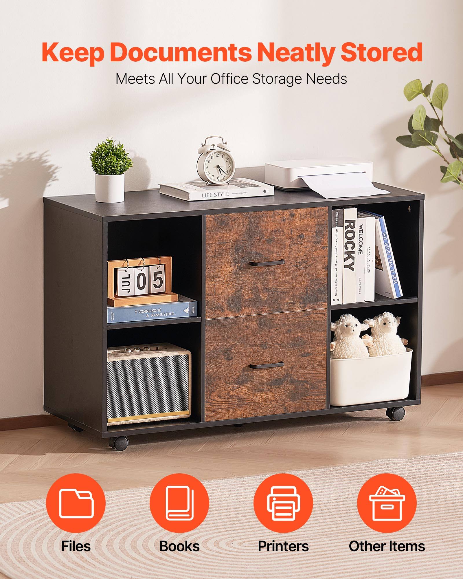 Keep Documents Neatly Stored  
Meets All Your Office Storage Needs  

Files  
Books  
Printers  
Other Items