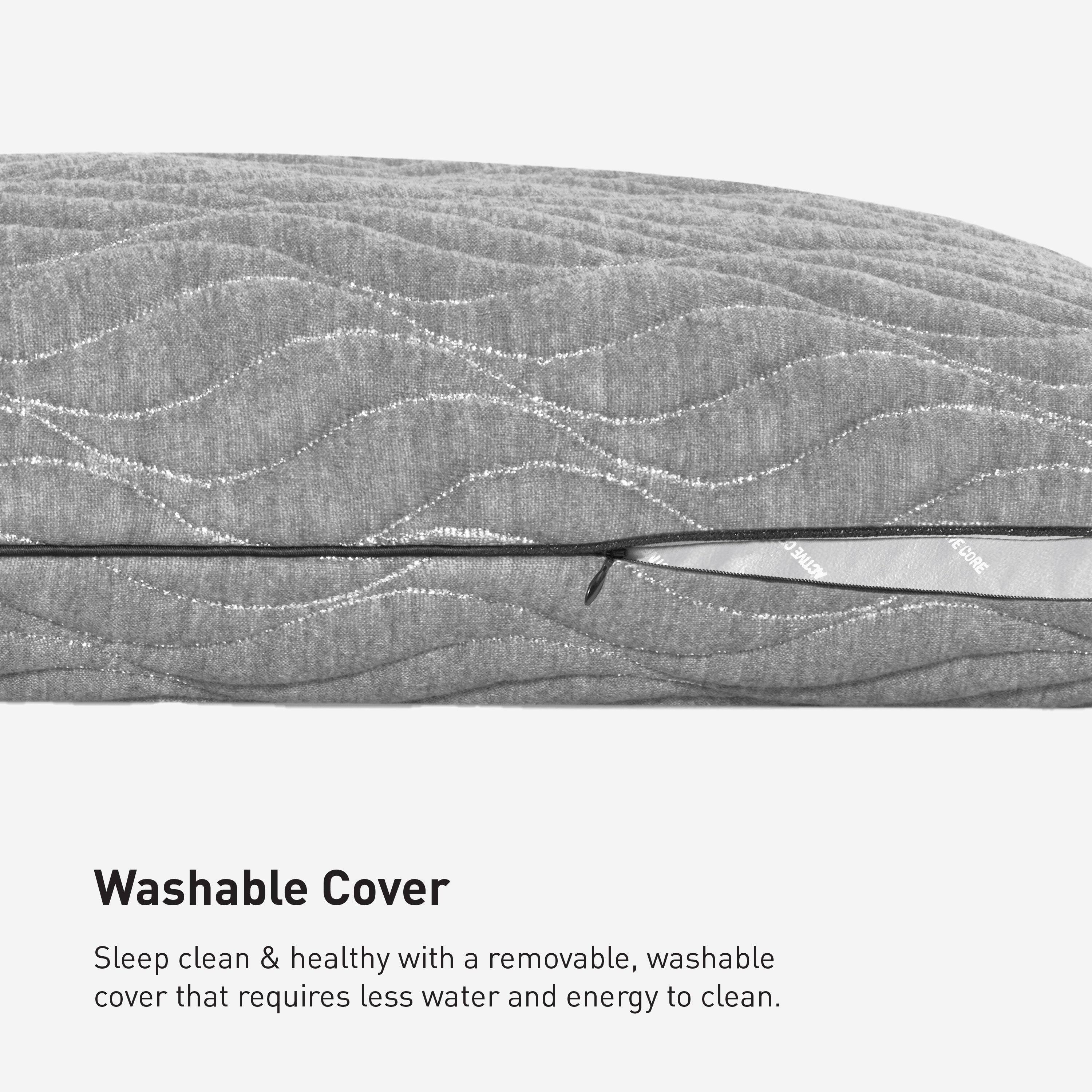 ACTIVE CORE  
Washable Cover  
Sleep clean & healthy with a removable, washable cover that requires less water and energy to clean.