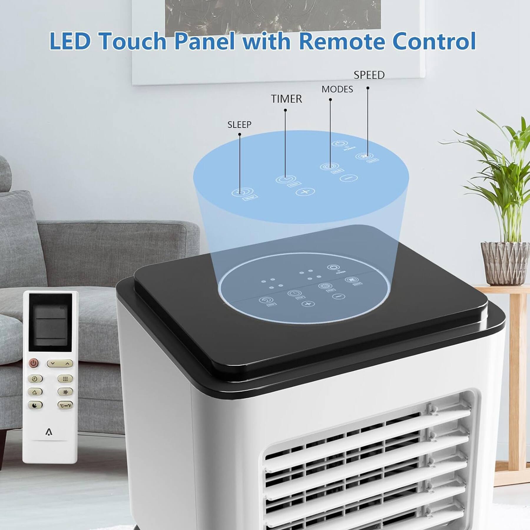 ●Kool E Acekool Portable AC Unit 8000BTU ASHRAE 3 In 1 Portable Air