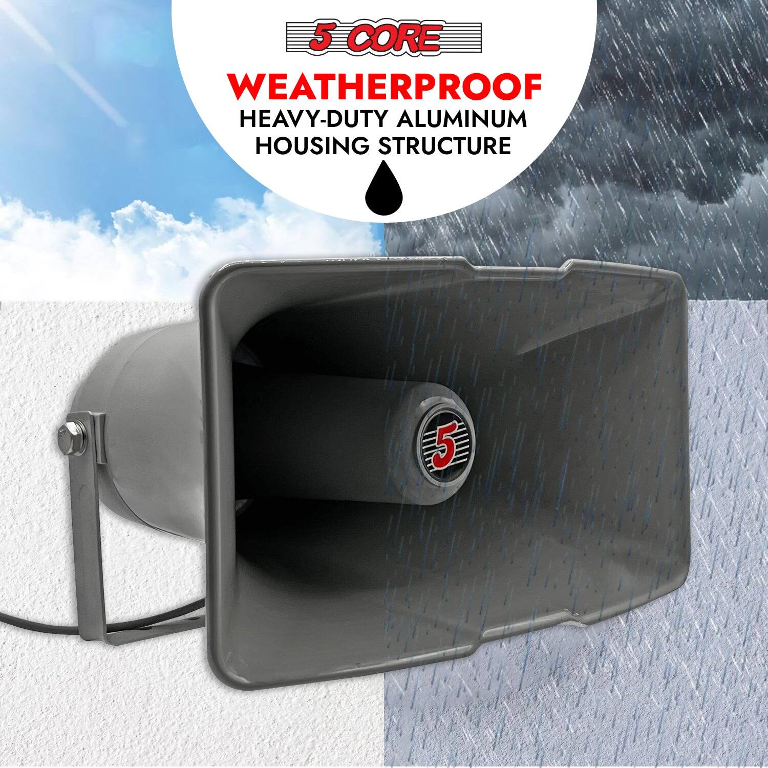 5 CORE WEATHERPROOF HEAVY-DUTY ALUMINUM HOUSING STRUCTURE