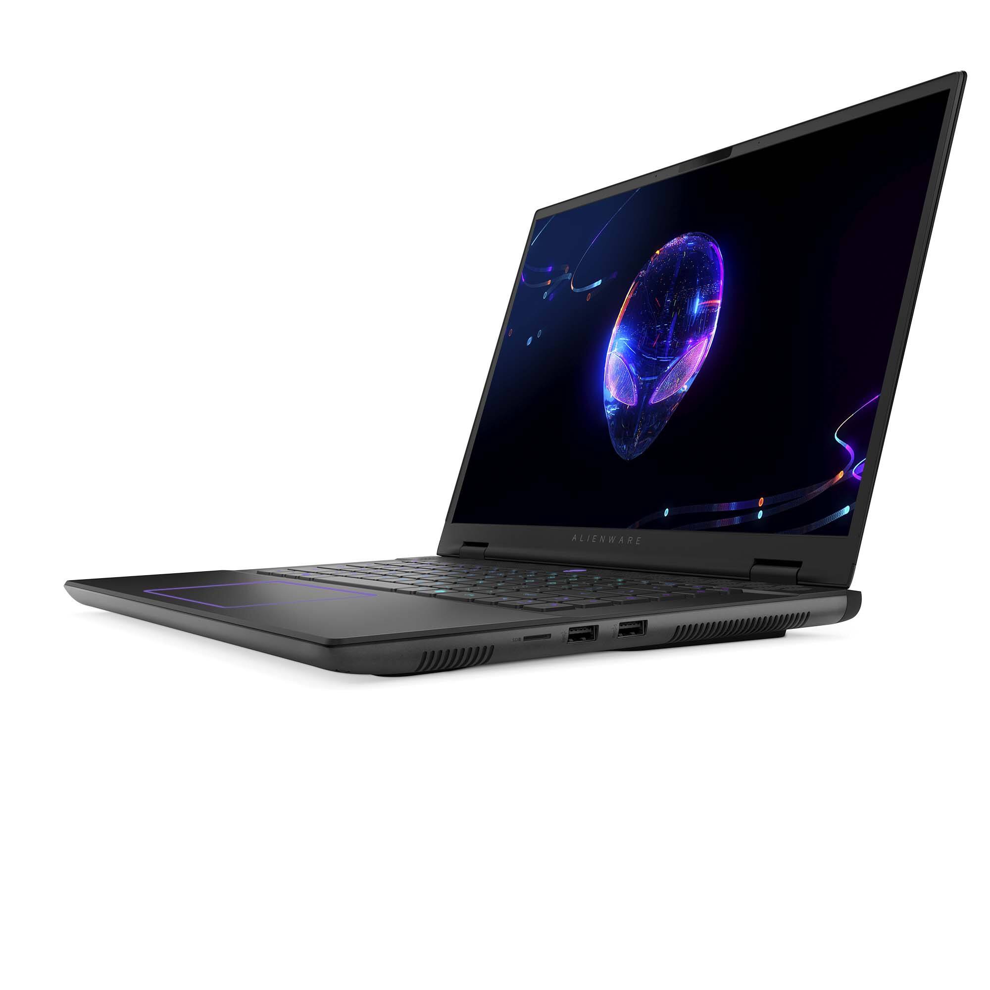Alt View 26. Alienware - m16 R2 16" 2.5K 240Hz Gaming Laptop - Intel Core Ultra 9 Series 1 - 32GB Memory - NVIDIA GeForce RTX 4070 - 1TB Storage - Dark Metallic Moon.