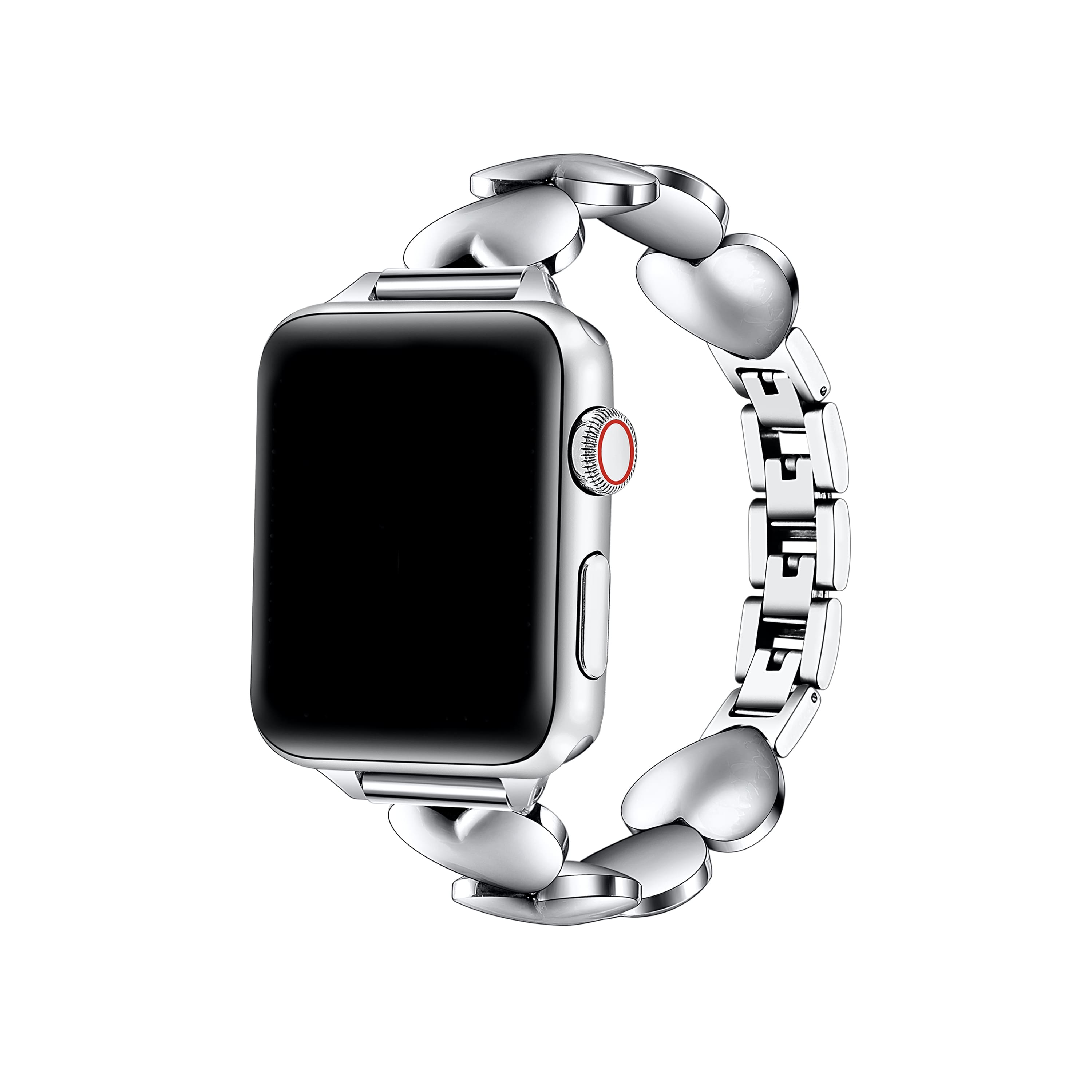 Posh Tech - Aphrodite Band for Apple Watch - Silver