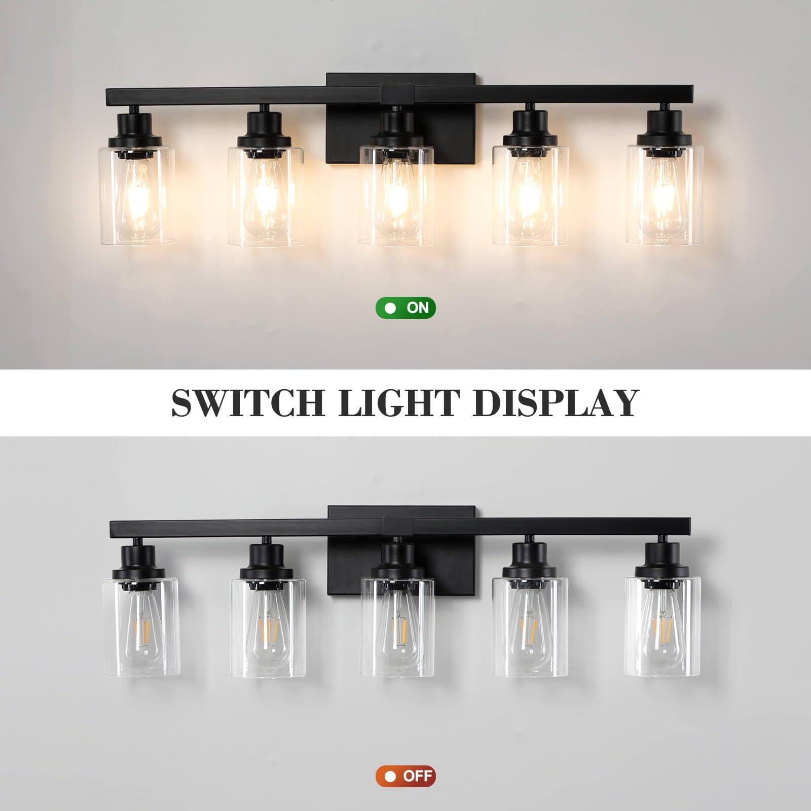 SWITCH LIGHT DISPLAY

ON

OFF