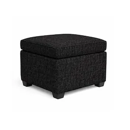 Sanford - Jackson Square Storage Ottoman Matisse - Black