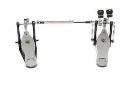 Gibraltar Hardware - Velocity Strap Drive Double Bass Drum Pedal, Lightweight Frame with Kevlar Strap Drive, G-Style Footboards