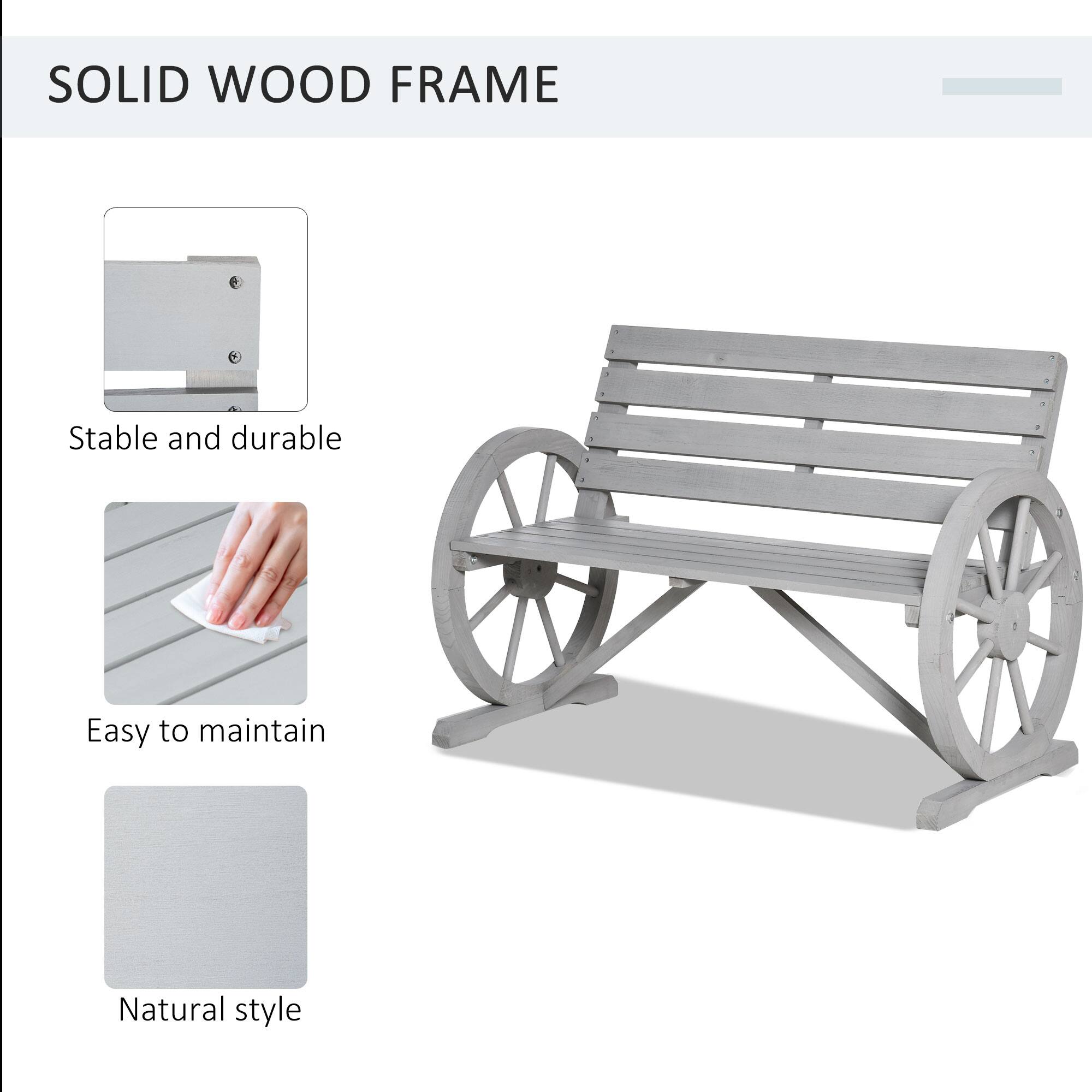SOLID WOOD FRAME

Stable and durable

Easy to maintain

Natural style