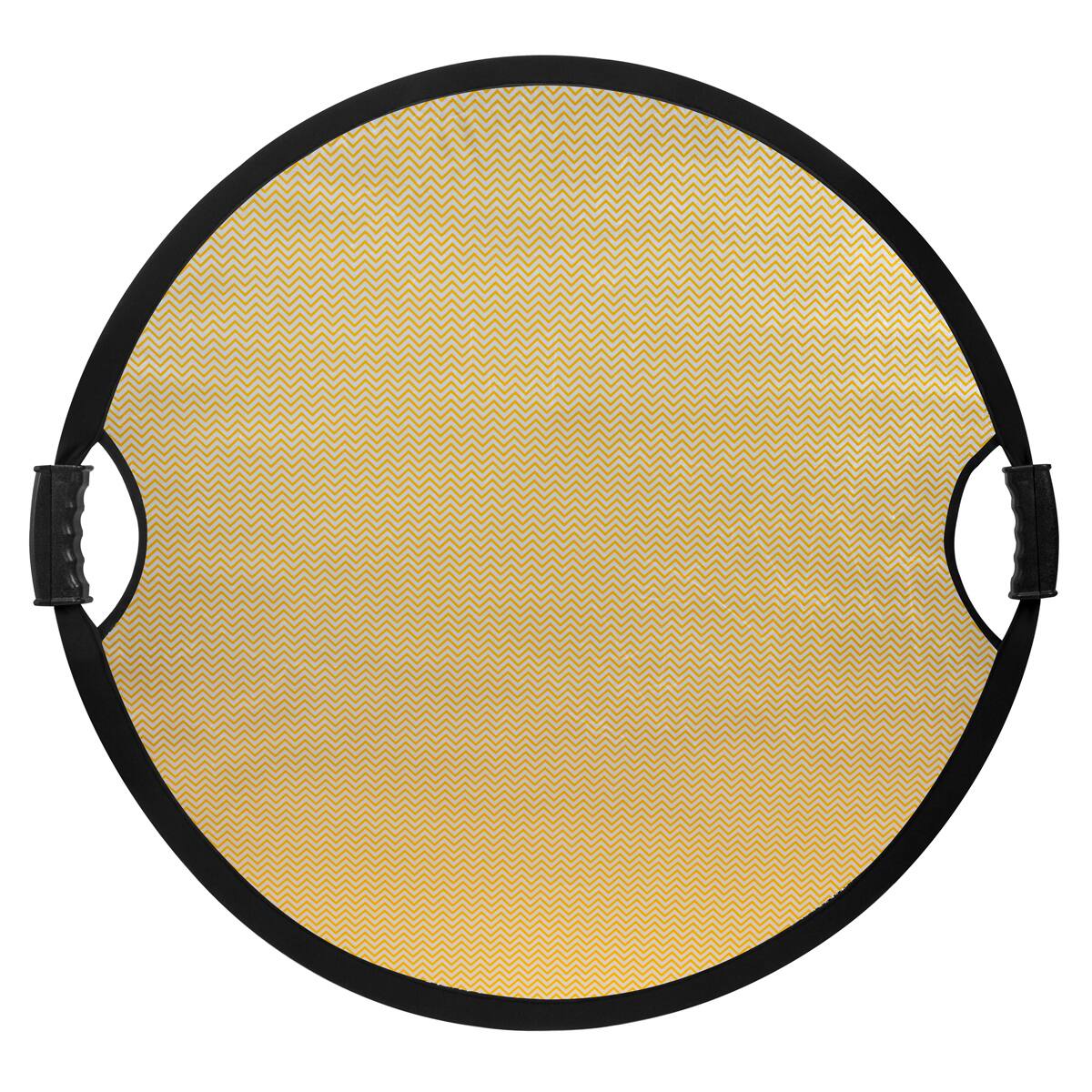 Alt View 1. Glow - Glow Circular Collapsible Reflector with Handles (32", Wave Gold/White).